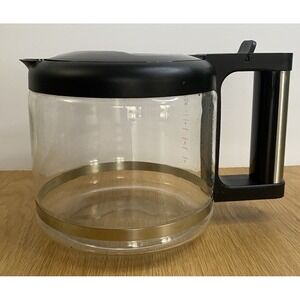 DeLonghi All In One Espresso Coffee 10 Cup Glass Carafe Pot Replacement  COM530